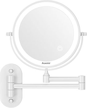 Auxmir Specchio Trucco con Ingrandimento 10X/1X. (B0CRTQ2YBB)