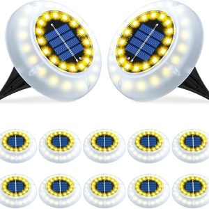 GIACOMO 12 Pezzi Luci Solari Giardino Esterno. (B0CYP1DZ4V)