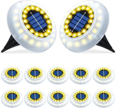 GIACOMO 12 Pezzi Luci Solari Giardino Esterno. (B0CYP1DZ4V)