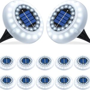 GIACOMO 12 Pezzi Luci Solari Giardino Esterno. (B0CYP963WF)