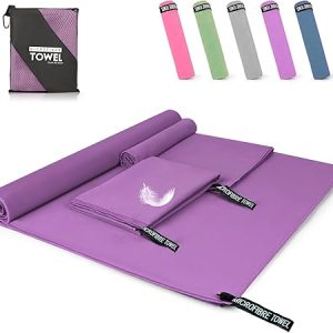 Pfloge® Asciugamano Microfibra Set di 3. (B0CX1RN8TH)