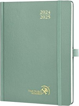 POPRUN Agenda 2024 2025 Settimanale Verticale 22 x 16. (B0CQXGY4PN)