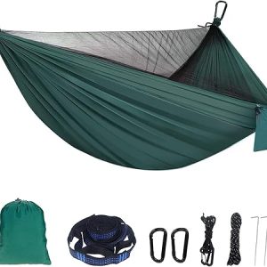 Amaca Zanzariera Sendowtek Amaca da Campeggio Capacità di Carico 300kg in Nylon Asciugatura Rapida per Tempo Libero Outdoor Campeggio Montagna Amaca da Giardino. (B08ZNBNMBX)