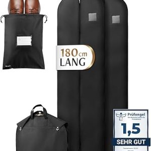 Bruce.® 2 sacchi appendiabiti di alta qualità. (B0CQKGT728)