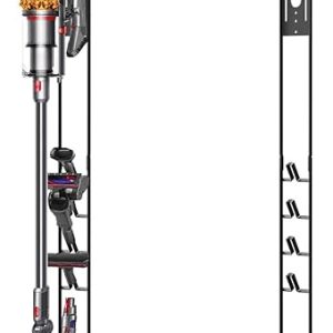 Foho Aspirapolvere Staffa Organizer Stoccaggio in Metallo Supporto Compatible per Dyson Gen5 V15 V12 V11 V10 V8 V7 V6. (B083GMH5RM)