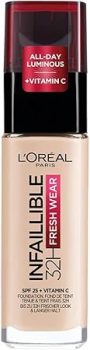 L’Oréal Paris Fondotinta Liquido Infaillible 32h. (B07DSH733Z)