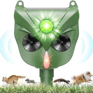 Repellente Gatti Ultrasuoni ad Energia Solare. (B0CSKPKTXJ)