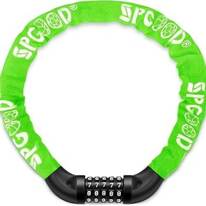 SPGOOD Lucchetto Bici Catena Bicicletta (14 Colori) Antifurto a Combinazione a 5 Cifre. (B081Q4VFRJ)