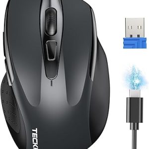 TECKNET Mouse Wireless Ricaricabile. (B0CSD6S7W5)