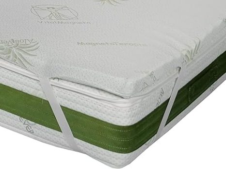 Topper CORRETTORE in Memory Foam Fresco da 5 CM. (B09FF4DD2M)
