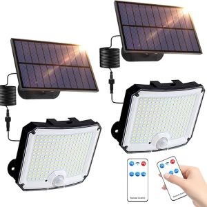 YzzYzz Faretti Solari a Led da Esterno. (B0BWCF72V4)