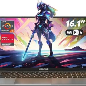 ACEMAGIC Gaming Notebook AMD Ryzen 7 5700U(Battere i7. (B0D95VPM4M)
