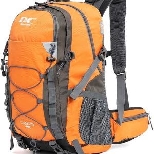 DCmount zaino trekking 40 litri multifunzione zaino da viaggio zaino impermeabile per campeggio sportivo alpinismo escursioni donna e uomo contiene copri zaino per pioggia. (B0D4DYHW6X)