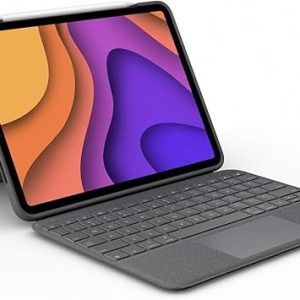 Logitech Folio Touch Custodia con tastiera per iPad dotata di trackpad e Smart Connector per iPad Air da 11 pollici (M2). (B07W6H4R4D)