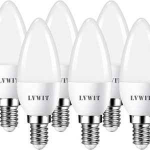 LVWIT Lampadine a LED E14 Candela. (B07G2BCKCV)