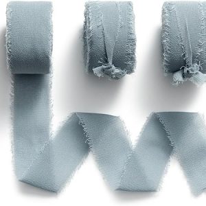 MORSUNBELA Nastro Chiffon 25 mm x 6. (B0CHY7MDRK)