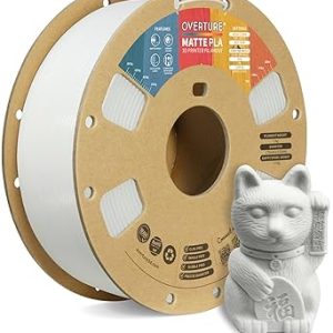 OVERTURE Filamento Matte PLA 1.75mm. (B08X6G2HGT)