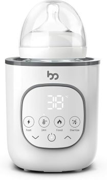 Scaldabraccia Scaldabiberon per il riscaldamento rapido e uniforme del latte materno o artificiale. (B0CJY7NZCX)