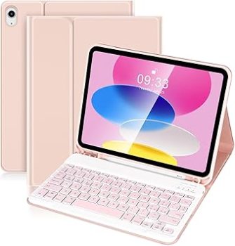 SOPPY Custodia con Tastiera per iPad. (B0CP7G1MNV)