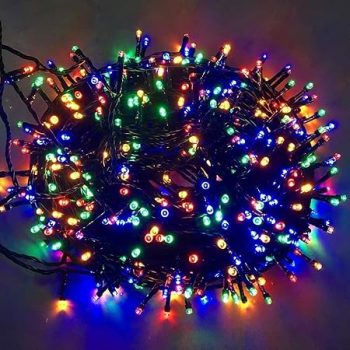 Avoalre Luci Natale con Batteria 300 LEDs 40M Catena Luminosa 8 Modalità 4 Colori Stringa Luci Impermeabile IP44 Luci Decorative per Interno Esterno Festa Albero di Natale. (B08DJ3N3HJ)