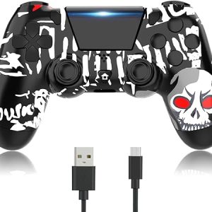 YUYIU Aggiornamento Wireless Controller per Ps4 Remote Plays. (B0BKPJZFSW)