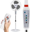 BAKAJI Ventilatore a Piantana con Telecomando