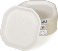 Cuki Piatti Piani in Cartoncino Biodegradabile e Compostabile. (B0B1QLY84T)