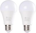 Etrogo Lampadina Crepuscolare E27 Sensore di Luce Bianco Freddo 6000K 10W 100W Equivalenza Auto On/Off 2 Pezzis