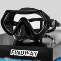 Findway Unisex Maschera Subacqua Adulti