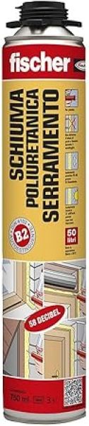 Fischer PUP W 750 Schiuma Poliuretanica Serramenti per Pistola