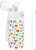 GOPPUS Borraccia Termica per Bambini da 420ml/14once con Cannuccia Doppia Parete in Acciaio Inossidabile con Isolamento Sottovuoto Acciaio in Metallo a Prova di Perdite a Doppia Parete Senza BPA. (B0C5M1XN34)