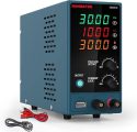HANMATEK HM310 Alimentatore da Banco Alimentatore Laboratorio Regolato a Commutazione Regolabile da 30 V / 10 A Display LED a...