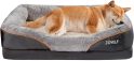 JOYELF Letto per cani in memory foam ortopedico e divano con rivestimento rimovibile e lavabile cuccia per cani di taglia...