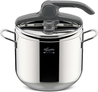 Lagostina Irradial Control Lagoeasy’UP Pentola a Pressione 7 L in Acciaio Inox 18/10 Ø 22 cm. (B085SB9PNN)