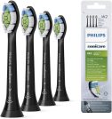 Philips Sonicare HX6064/11 Pack da 4 Testine di Ricambio W2 Optimal White Standard per Spazzolino Elettrico Sonico