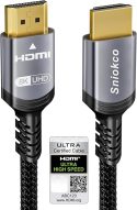 Sniokco Cavo HDMI Certificato 10K 8K 4K 48Gbps 1M