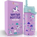 Sweety Fox Borraccia Termica Bambini Unicorno con Cannuccia e Scovolino