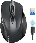 TECKNET Mouse Wireless Ricaricabile